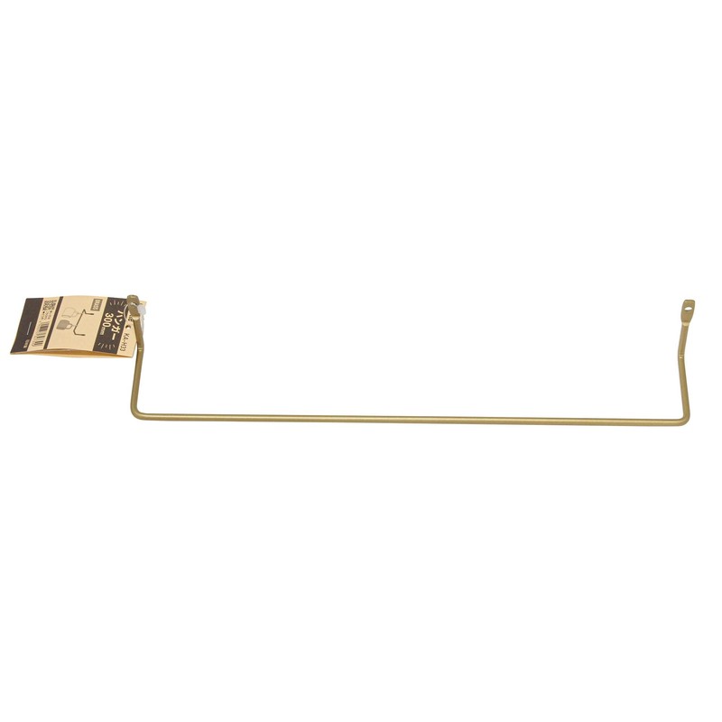 Wake Industry Kabette Wall Storage Hanger Brass Color 11.8 inches