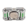 Metal Fingertip Roller Tank, Glow in Dark Gyroscope, Stress Relief