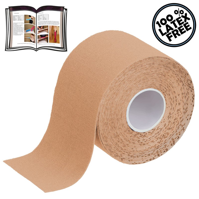 BB Sport 6 Rolls Kinesiology Tape 5 m x 5