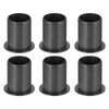sourcing map 6Pcs Flanged Sleeve Bearing, Plastic Bushing ID 17mm
