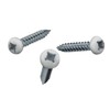 RecPro 8x1 Pan Head Metal RV Screws | Polar White