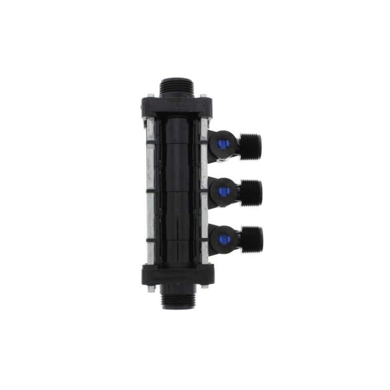 Viega 1/2", 3 Port Zero Lead PollyAlloy PEX Crimp MINIBLOC