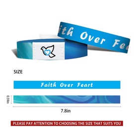 Sunnydeer Bible verse bracelets daily bible verse bracelet christian bracelets for women bible verse bracelets scan god bracelet wearable bible bracelet christian gifts (Blue)