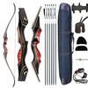PMZ Recurve Bow and Arrow Set, Newset Professional Aldults Archery