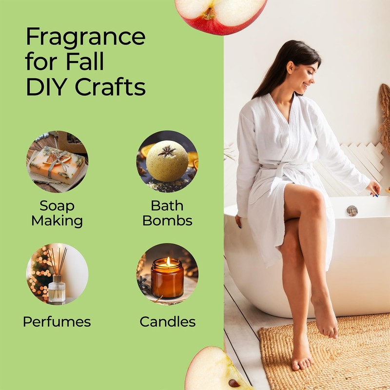 Good Essential Professional Apple Fragrance Oil (30ml/1 fl oz) for