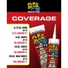 Flex Glue, Mini, White, 3-Pack, Super Strong, Rubberized Waterproof Adhesive,
