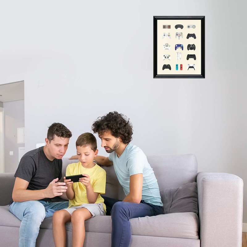 Retro Video Game Posters,Video Gaming Posters for Gamer Room Decor,Gamer