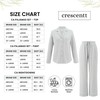 Crescentt Oeko-TEX Luxurious Organic Bamboo Viscose Silk Pajamas for Women