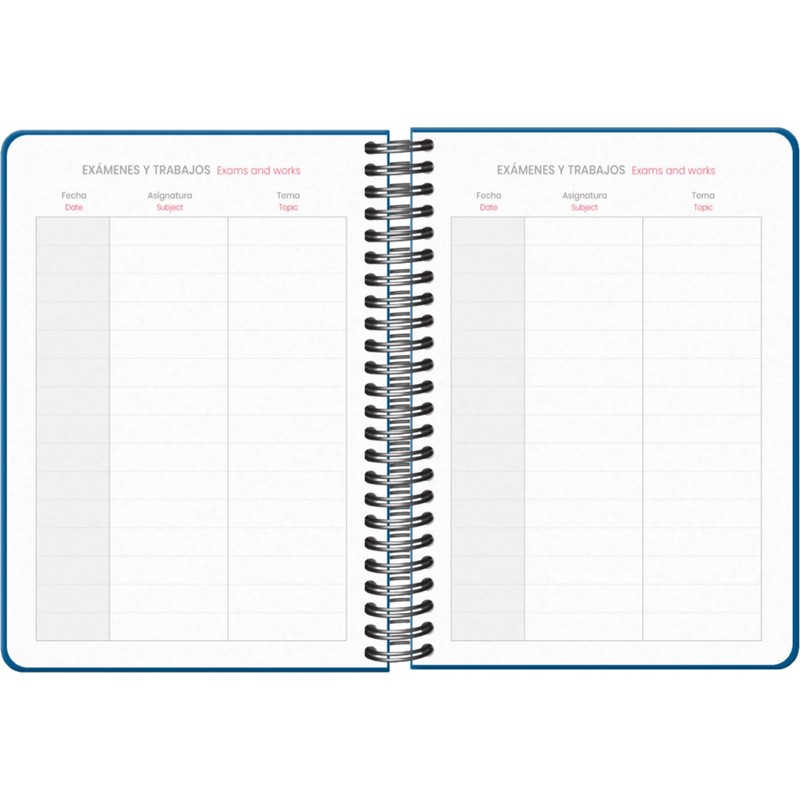 Dohe - School Agenda 2025 2026 - Weekly Overview, Size