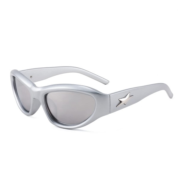 FEISEDY B1088 Women's Cat's Eye Sunglasses, Retro American, Men's Sunglasses,