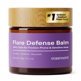 Easment Hidradenitis Suppurativa Flare Defense Balm: 2oz Science-Backed Daily Protection for Flare-Prone, Bump-Prone Skin – Microsilver BG™, Zinc Oxide & Botanical Blend – Non-Greasy, Non-Staining