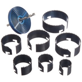 Takagi Earth Man Hole Saw for Carpentry, 7 Blades, Blade Width 1.0 inches (25 mm)