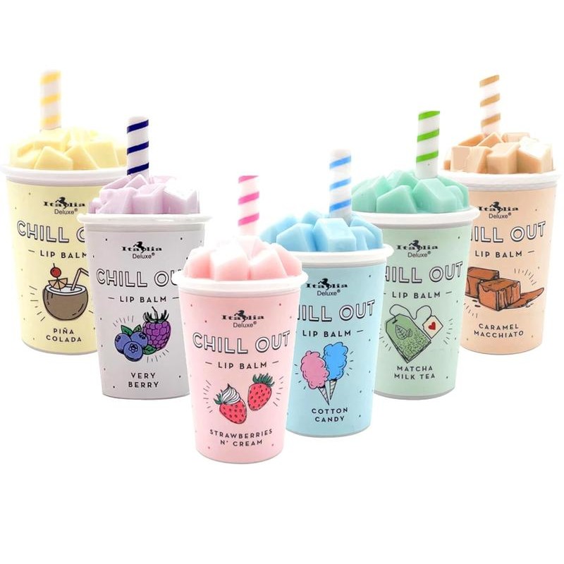 Italia Deluxe 'Chill Out' Lip Balm - Flavors: Matcha Milk