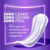 Always Discreet Adult Incontinence Pads Heavy Absorbency & Long Length,