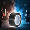 Seadiquiet 1Roll Black 1" x10m Black PTFE Teflon Tape Nonstick