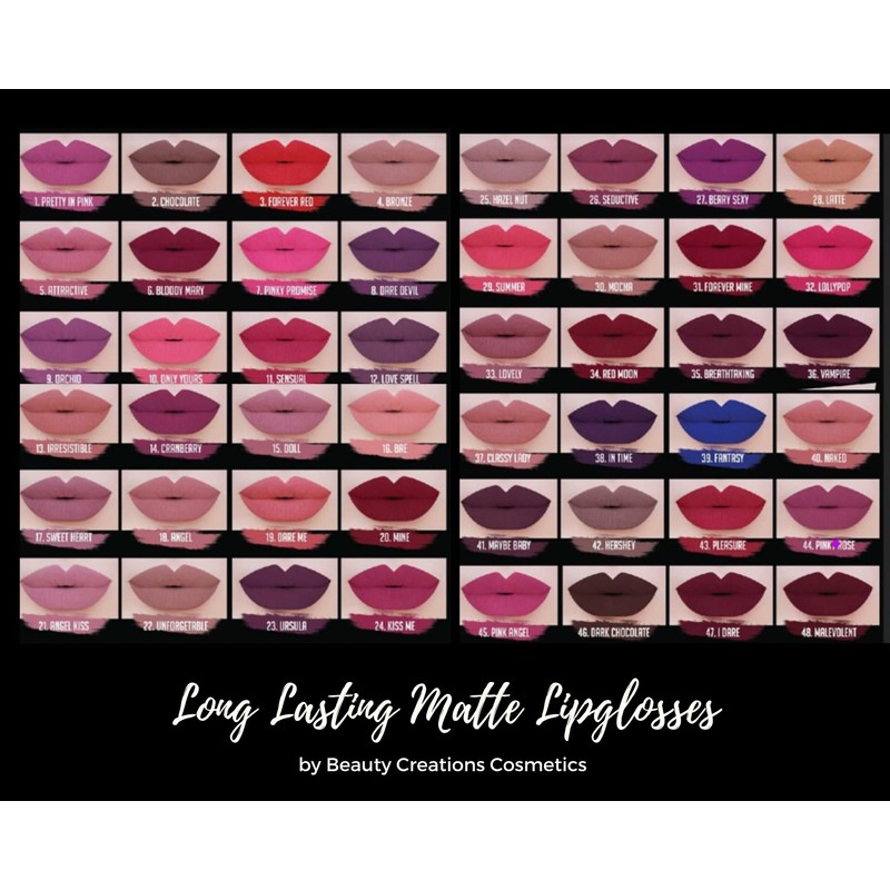 ORCHID #09 Long Wear Matte Lipgloss