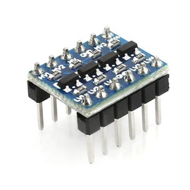 KeeYees 10pcs 4 Channels IIC I2C Logic Level Converter Bi-Directional Module 3.3V to 5V Shifter for Arduino (Pack of 10)