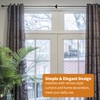KOLAKO Curtain Rod Bracket, 12 Pack Heavy Duty Curtain Rod