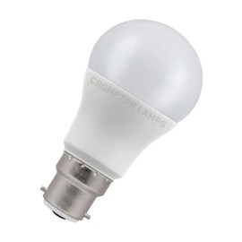 Crompton Lamps 11717 LED GLS 2700K Extra Warm White B22 Bayonet Cap