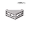 sourcing map Inside Corner Bracket Gusset, 60mm x 60mm for