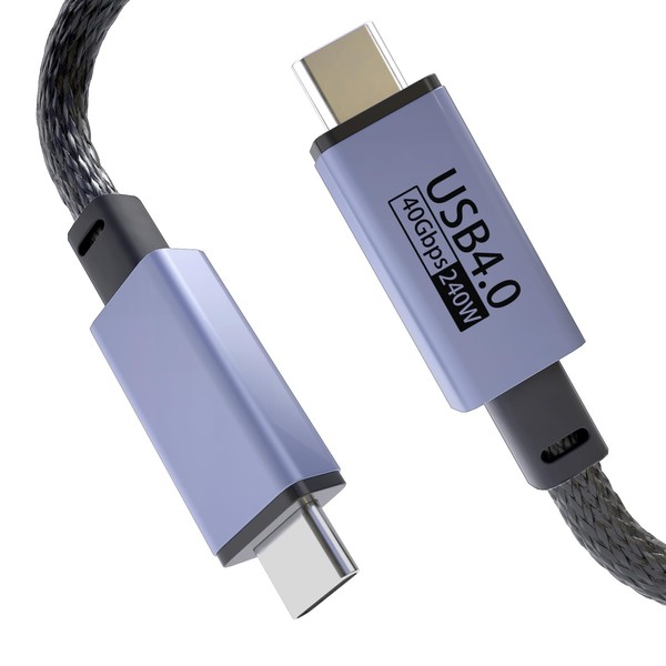 DiamondTiger DiamondTiger USB C Cable 240W, USB 4 Data Cable,