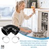 WD24X33918 Dishwasher Elbow Hose for GE Dishwasher Drain Pump