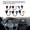 OBDII Car Adaptor Cable 6 Pcs For MultiECUScan Adapter Cable