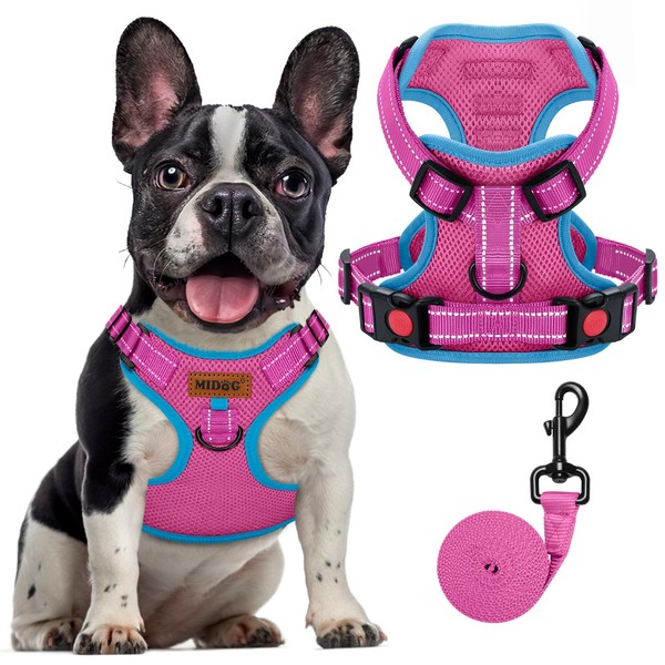 MIDOG No-Pull Dog Harness | Adjustable & Reflective Pet Harness