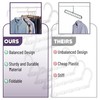 Mr. Pen Space Saving Hangers - 8 Pack White Space