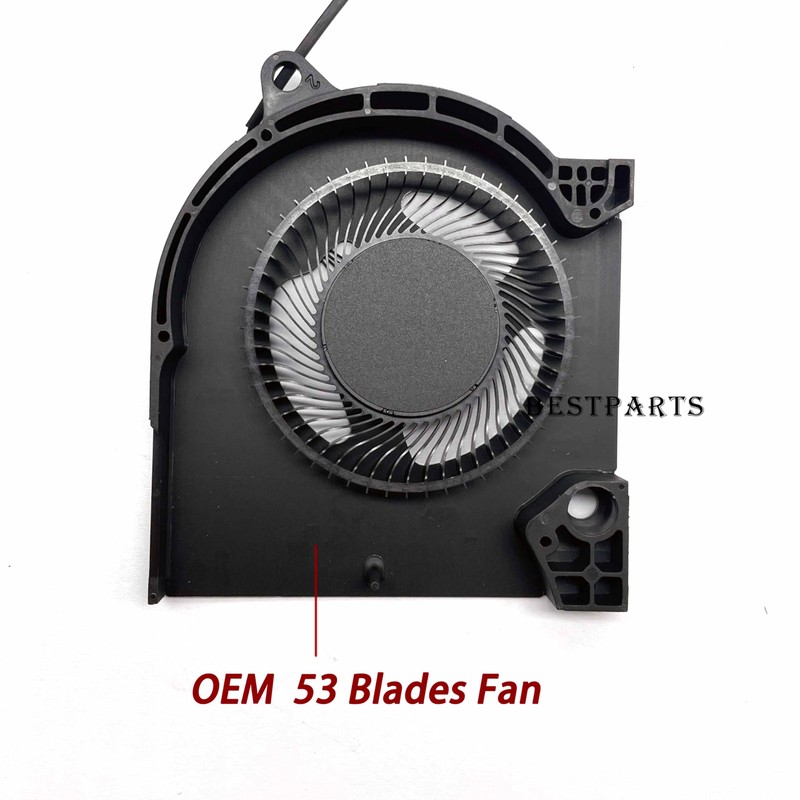 BestParts New Genuine CPU+GPU Cooling Fan Replacement for DELL G15