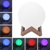 LED Night Light Innovative MoonShaped Table Bedside Lamp Children Birthday