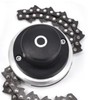 Chain Trimmer Head Grass Cutter Head Replacement Manganese Steel Lawn