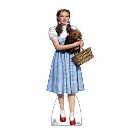 Cardboard People Dorothy Holding Toto Life Size Cardboard Cutout Standup - The Wizard of Oz 75th Anniversary (1939 Film)