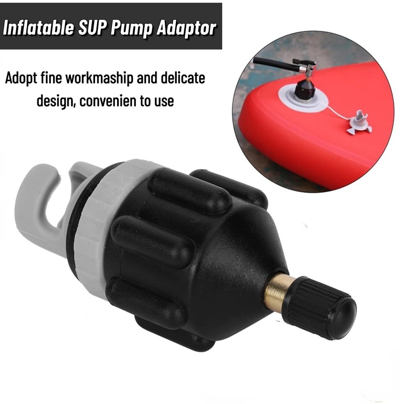 2Pcs Air Pump Inflator, Heads Inflator Adapter Surfboard Paddle Board