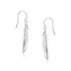 JEAN RACHEL JEWELRY Hammered Earrings for Women - 925 Sterling