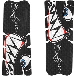 Surakey - calcomanía para bicicleta de montaña, protector antiarañazos, para bielas de bicicleta, PVC, protección de brazo, protector de pasador, tipo 1