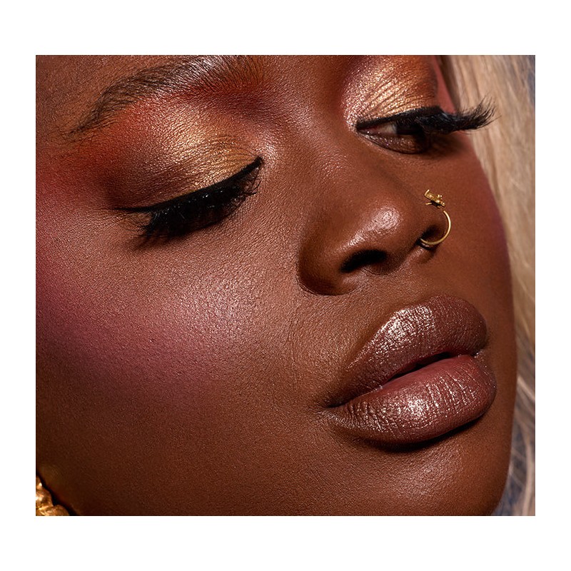 NIMYA BY NIKKIETUTORIALS DISCOSPHERE GLITTER LIP TOPPER - PINK IN