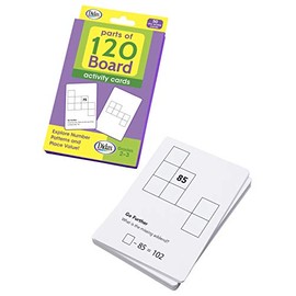 Didax Parts of 120 Board Activity Cards, Grades 2 to 3, White