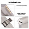 Lock Cylinder, 30/30 with 3 Keys, Profile Double Cylinder, Cylinder
