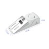 KERUI 2 Pack Security Door Stop Alarm 120DB Hotel Home