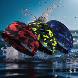 New Must-Have Sports Headband: Sweat-Absorbing & Anti-Drip for Running, Soccer, Basketball Breathable Blue 2ea