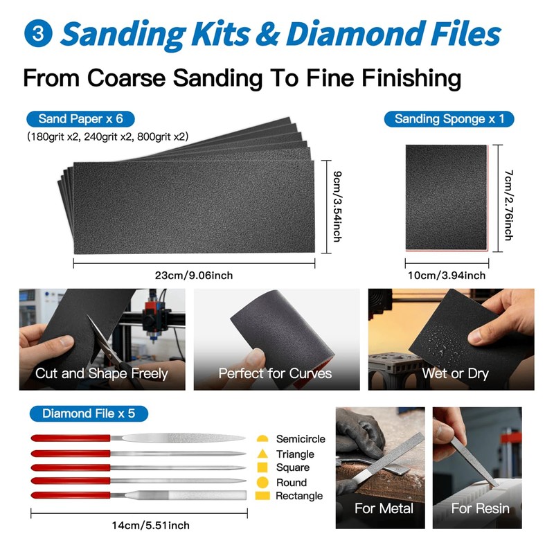 Deburring Tool 3D Printing for Resin PLA with Flush Cutters