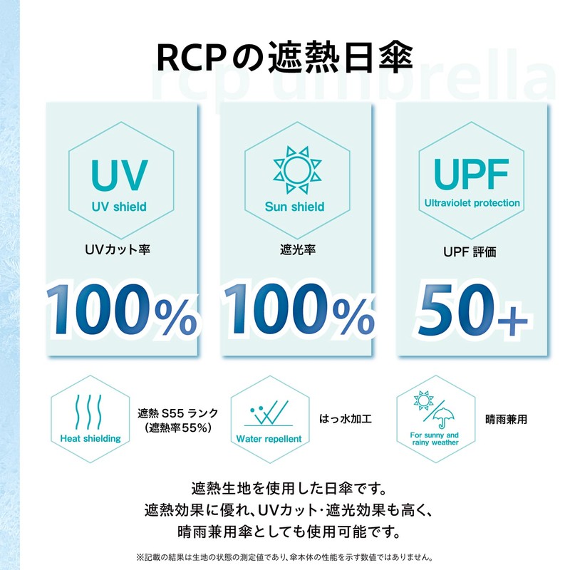 rcp Rcp Parasol, For Both Sunny and Rainy Weather, Ultra