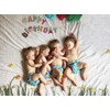 ALVABABY Reusable 5 Layers 12 Pack Inserts with Gussets for