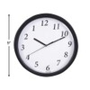 Rhode Island Novelty 9" Backwards Clock