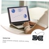 Gadpiparty Portable Foldable Laptop Cooler with USB Powered Fans Compact
