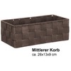 Brandsseller Decorative Storage Box Rattan / Wicker Look Set of