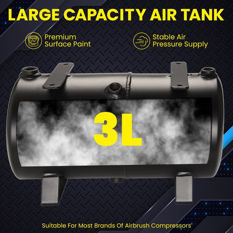 OPHIR 3L Air Tank Kit with Adapters Tube for DIY