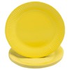 Pro 79219i 23 cm Yellow Plate Tablecloth, Box of 20
