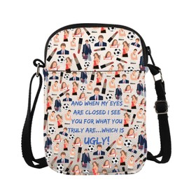 VAMSII Movie Inspired Crossbody Bag Soccer Themed Gift (IS UGLY! CB)